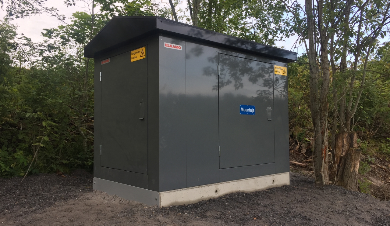 Puistomuuntamo_ELMA_maaseutumuuntamo_Alfen_Elkamo